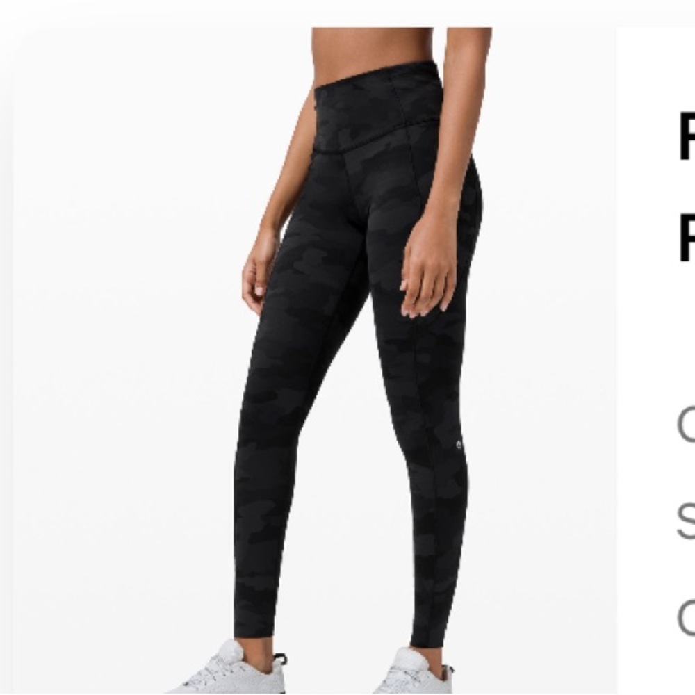 NWT Fast and Free Brushed Fabric High-Rise Tight 28"